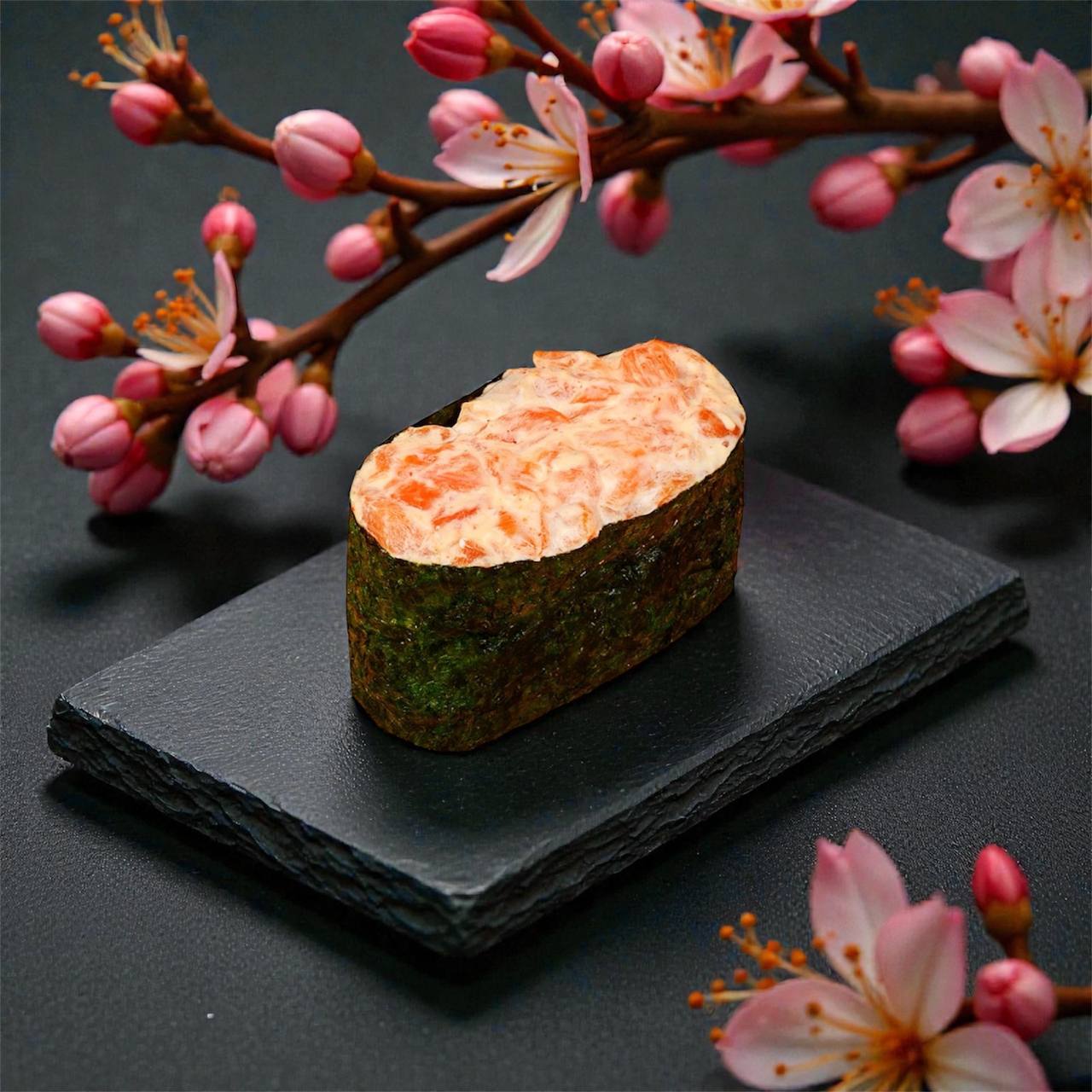 Суши спайси лосось